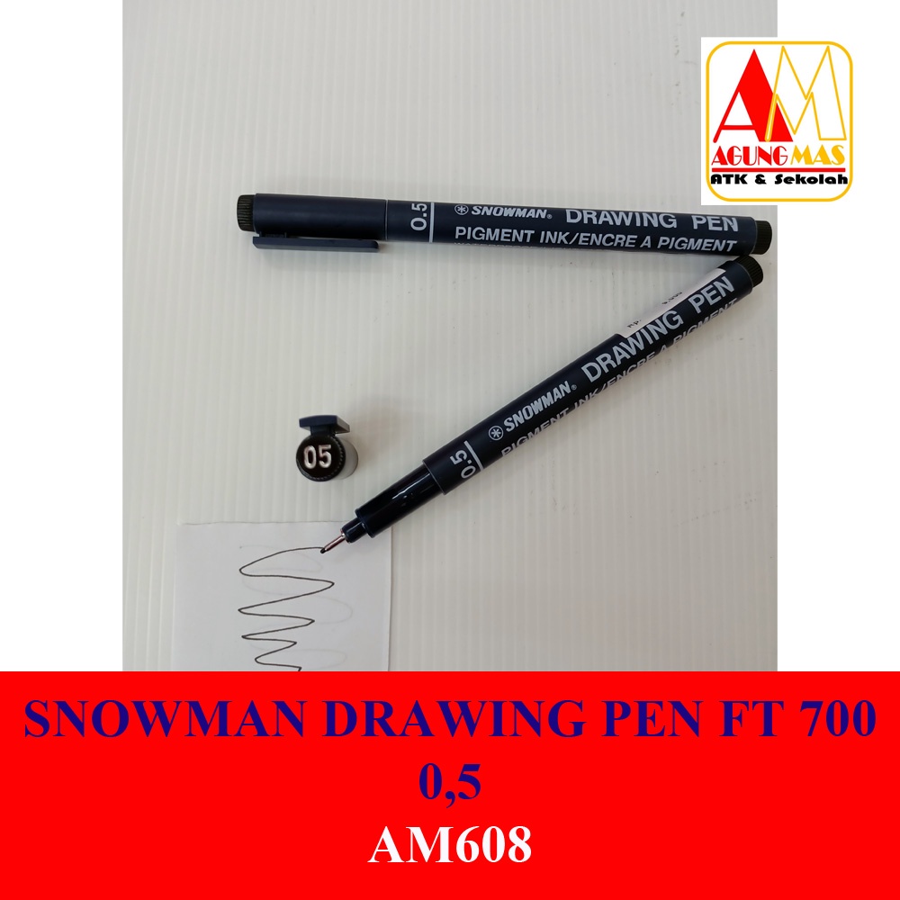 

SNOWMAN DRAWING PEN FT 700 0,5