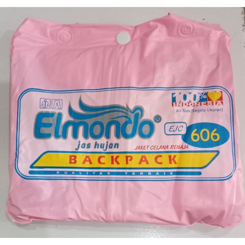 JAS HUJAN SETELAN ELMONDO BACKPACK 606