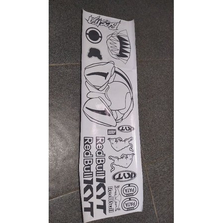 mall sticker repaint helm ala Enea Bastianini