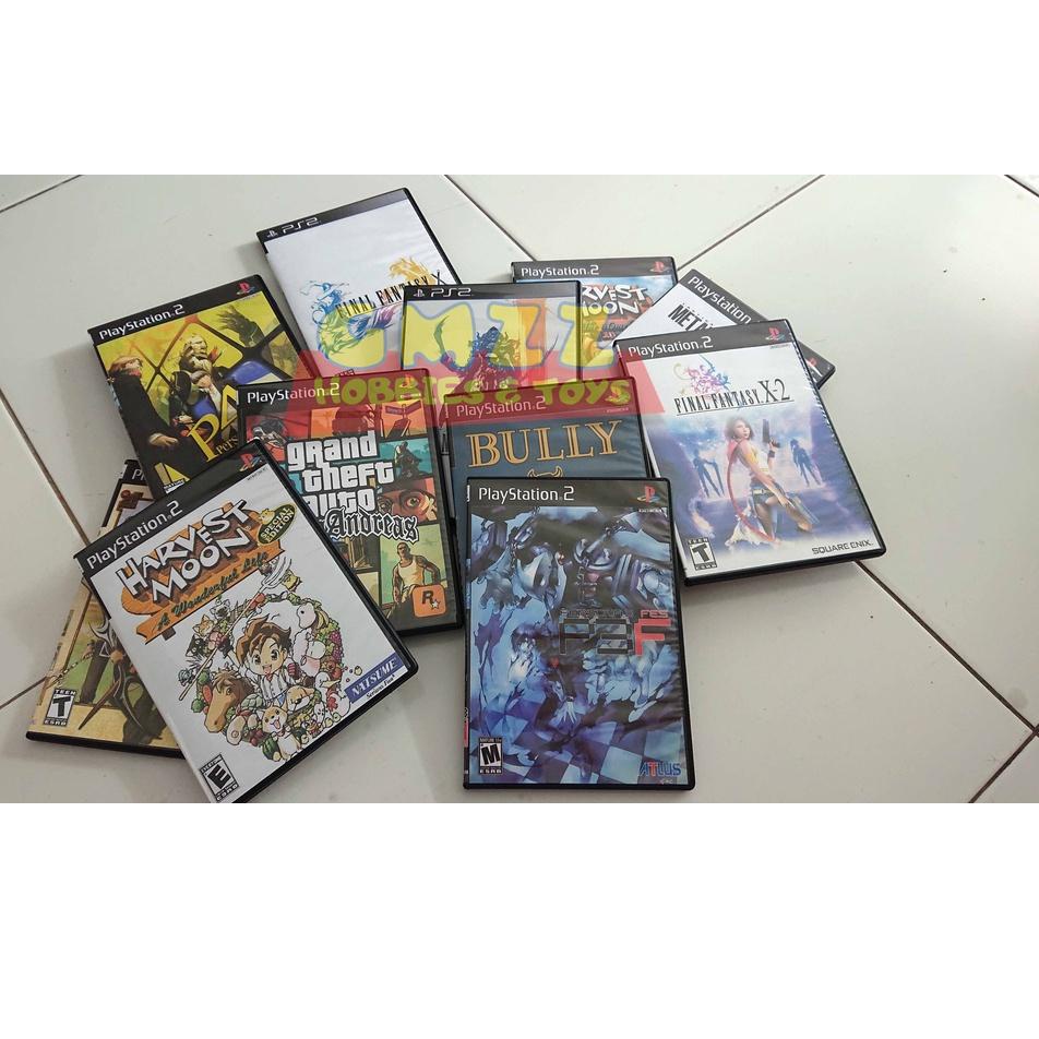>D2289) ⭐⭐⭐⭐⭐ KASET PS2 BANYAK JUDUL BISA REQUEST / KASET GAME PS2 PS 2