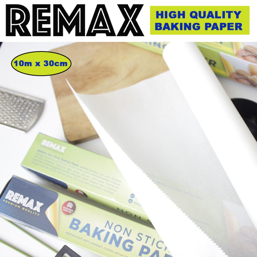 Baking Paper 30cm x 10m / Kertas Baking Roti Alas Baking Alas Airfryer Alas Oven 30 cm x 10 m