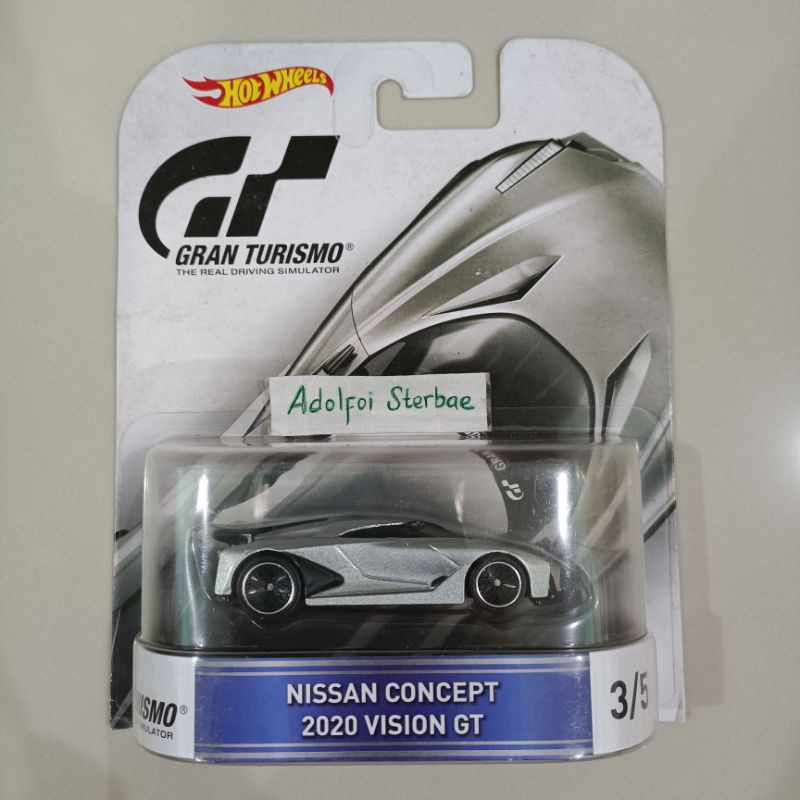 hotwheels hot wheels nissan concept 2020 vision gt edisi gran turismo the real driving simulator