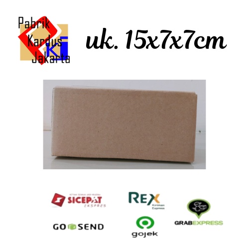 

KARDUS KARTON BOX POLOS Uk 15x7x7 CM (10 PCS )