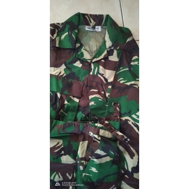 Baju PDL JATAH TNI AD tahun 2015 sampai 2019 seri 888 dan sritex