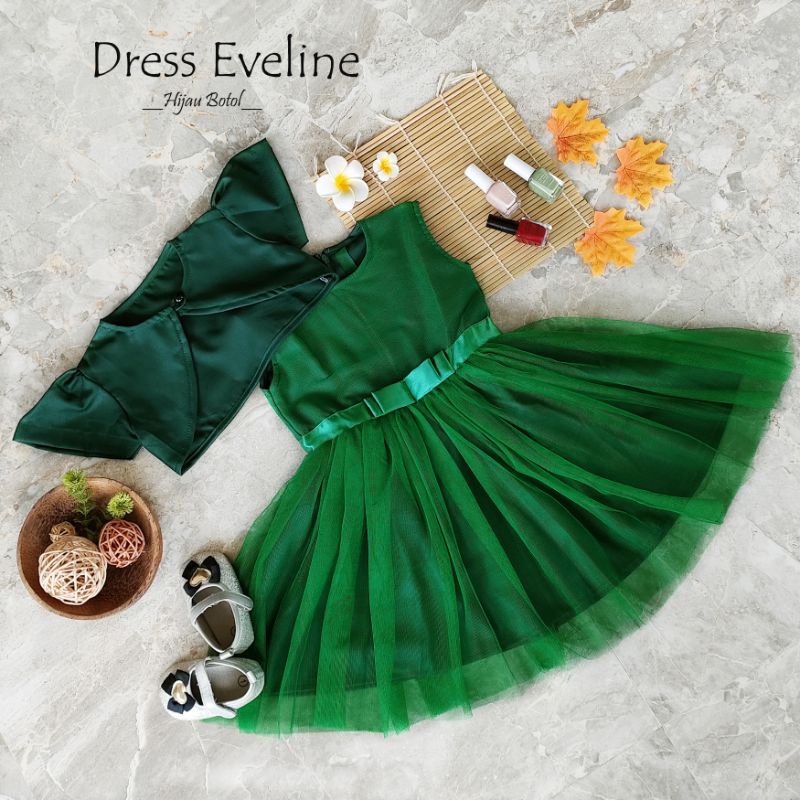 dress eveline natal dan dewasa /dress natal terbaru /christmas dress anak dan dewasa /kostum natal anak