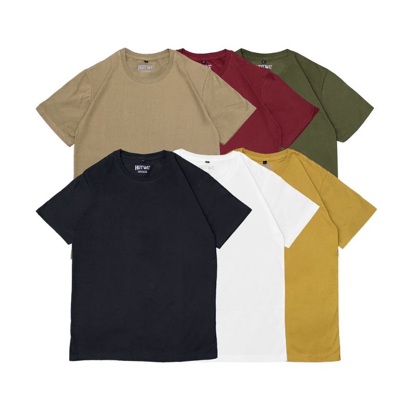 BISA COD KAOS POLOS KATUN COMBED 30s/ BAJU ATASAN PRIA WANITA/ BAJU PERSATUAN
