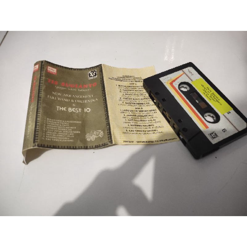 kaset pita iis sugianto new arrangement full band &amp; orchestra