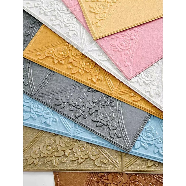 Wallpaper Dinding Batu Bata Stiker Ding Ding Wallfoam Murah Dekorasi Kamar Tidur Aesthetic Timbul Wa