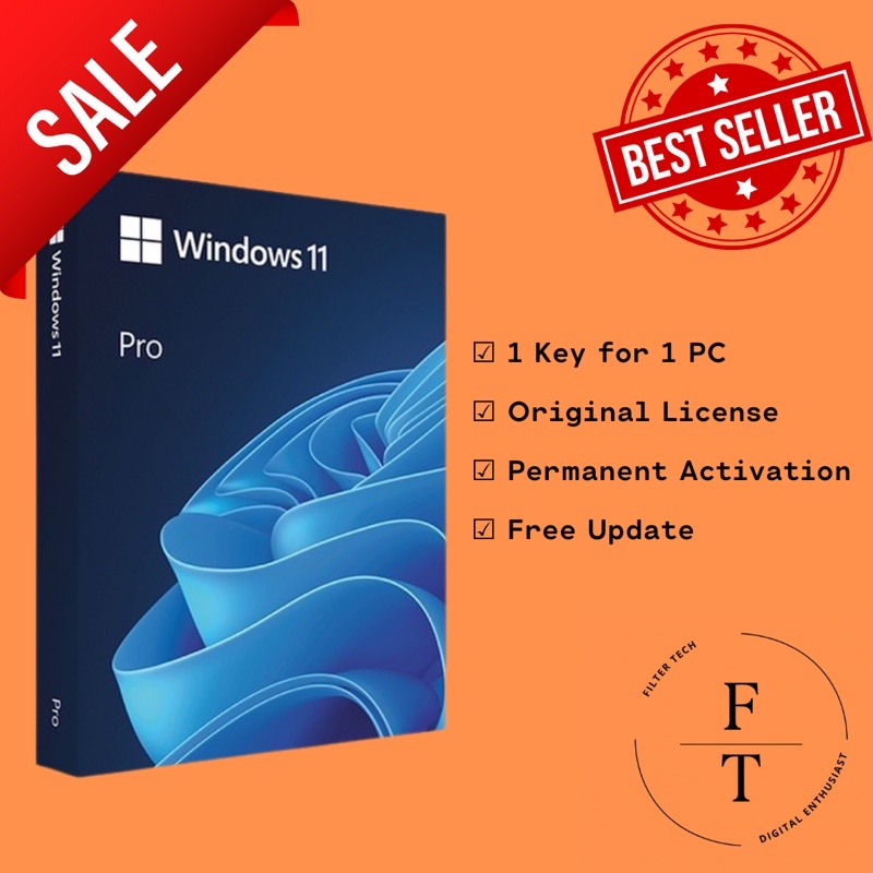 Jual Microsoft Windows 11 Pro Original Digital License Lifetime Shopee Indonesia 0475