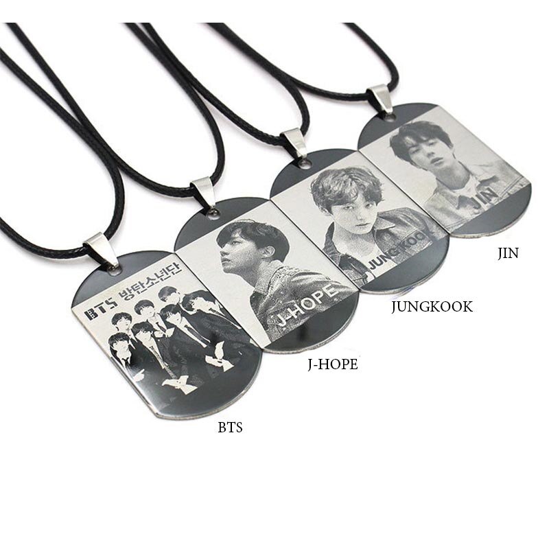 KALUNG BTS STAINLESS STEEL Liontin BT21
