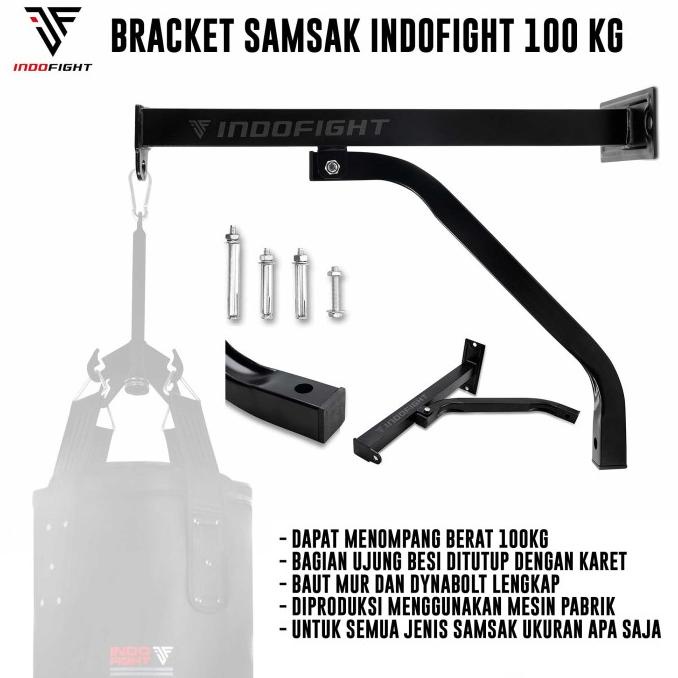 Gantungan Samsak Tinju, Bracket Samsak, Tiang Samsak Tinju Besi Samsak