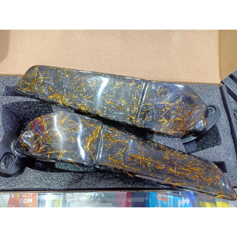 Spion Winglet CARBON KEVLAR Model Rizoma For ZX25/Ninja250Fi Dll