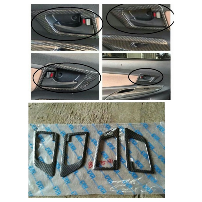 Panel Doortrim All New Avanza Carbon Panel Door Trim Avanza Xenia Carb