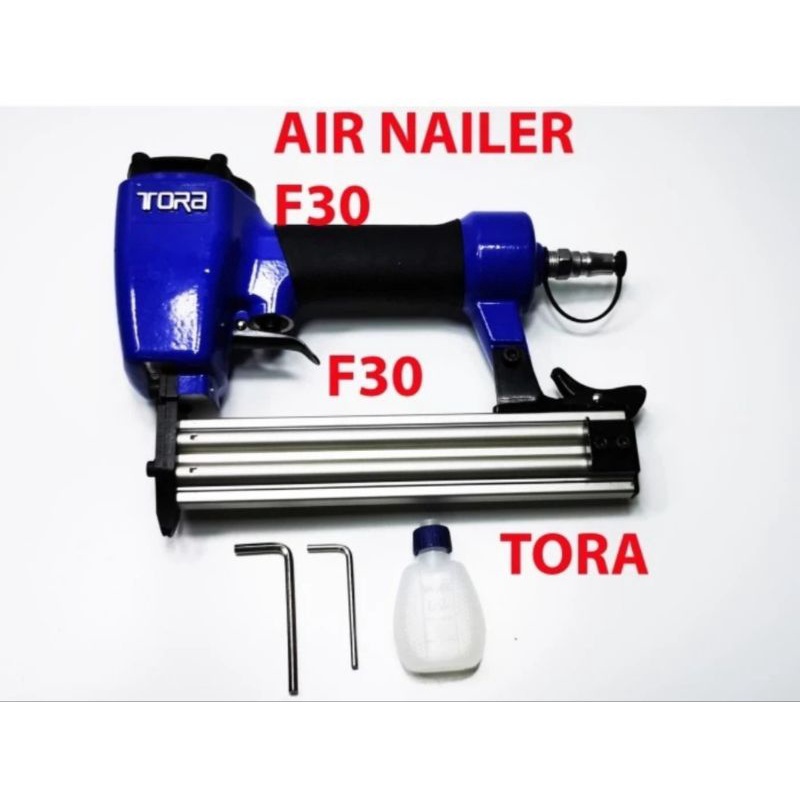 TORA Mesin air nailer F30 model l - staples angin tembak paku