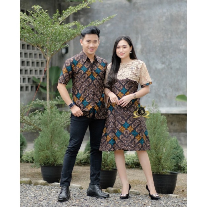 Baju Batik Wanita Modern Atasan Tunik Batik Kerja Kantor Wanita Dress Batik Seragam Batik M L XL XXL