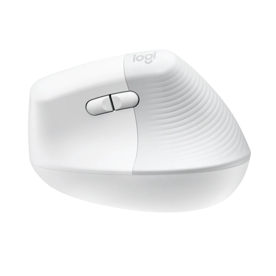 Logitech Lift Vertical Ergonomic Mouse - Pale Grey