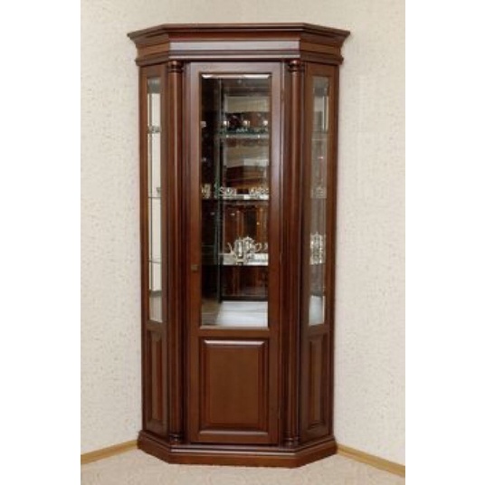 LEMARI HIAS SUDUT JATI / LEMARI HIAS PAJANGAN JATI