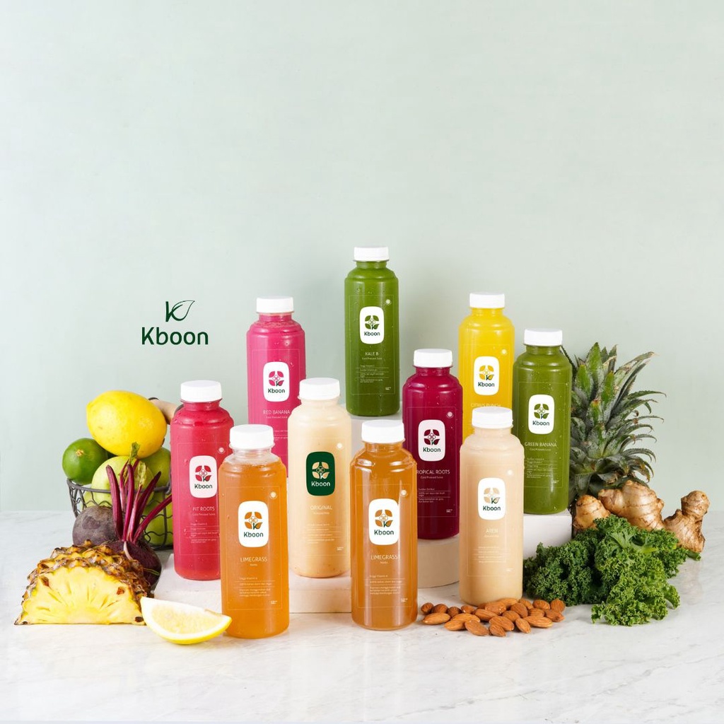 

KBOON - Cold Pressed Juice 250ml | 100% murni sayur dan buah tanpa tambahan air dan gula | Halal MUI