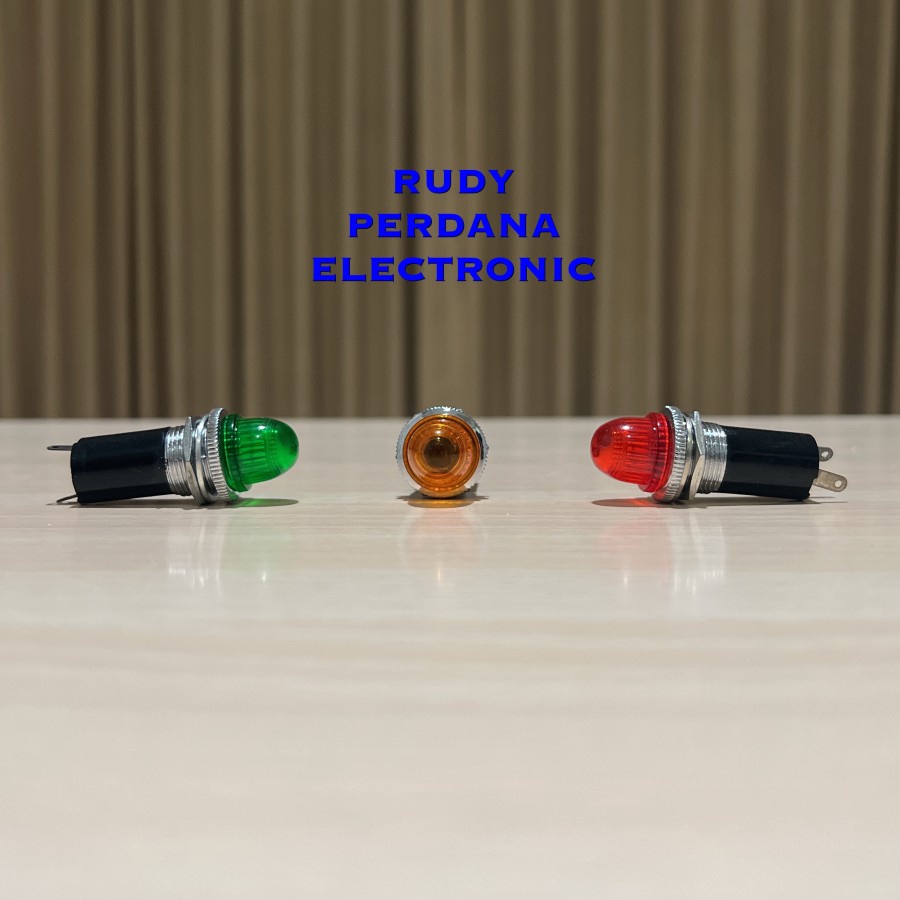 PILOT LAMP LAMPU PILOT PANEL INDIKATOR 16MM DIAMOND DH16-HB
