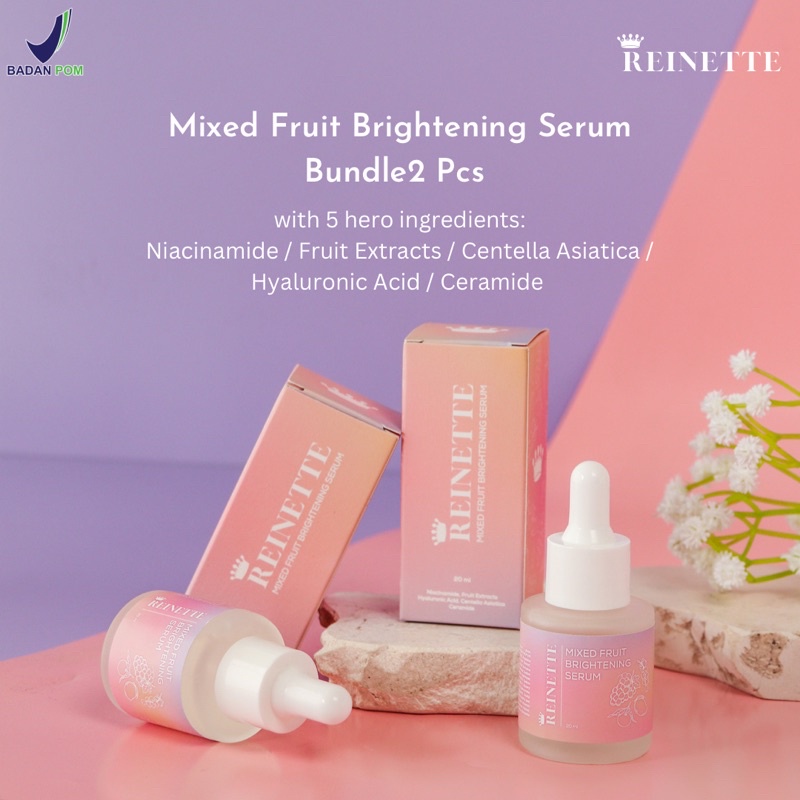 Reinette Bundling Mixed Fruit Brightening Serum 20ml