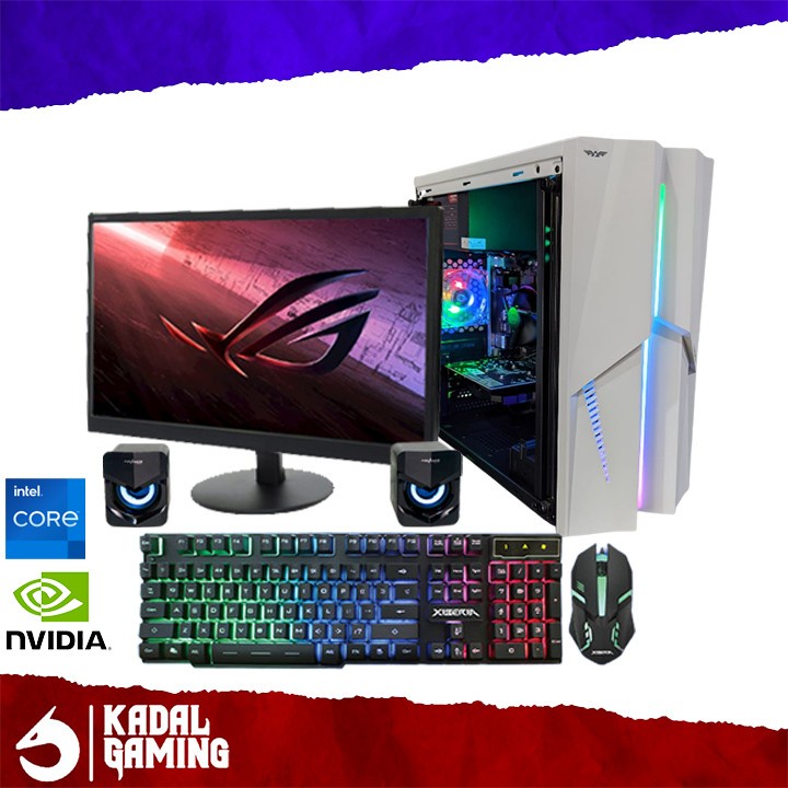 PC Gaming Intel VGA Nvidia Full Set Murah Komputer CPU Rakitan Design