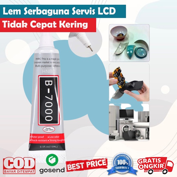

Lem B7000 LCD HP - Lem Karet B 7000 Tidak Cepat Kering