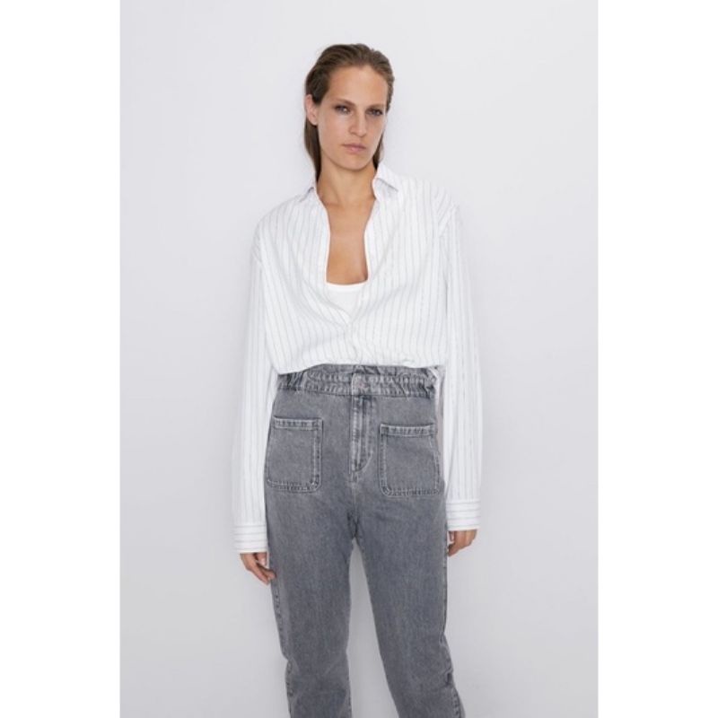 zara baggy denim jeans