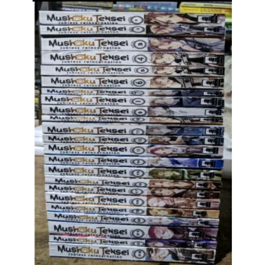Paket Mushoku Tensei All Volume 1-23 (Light Novel)