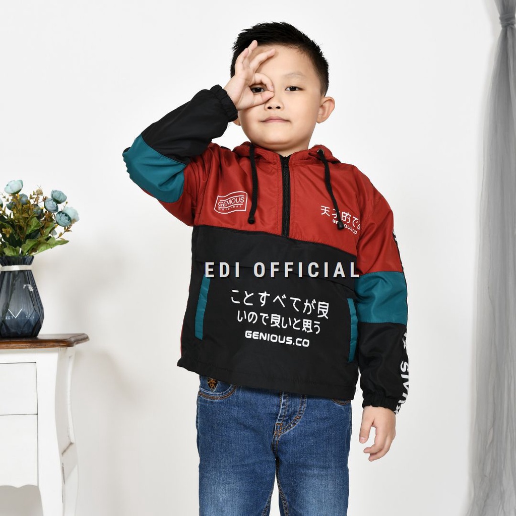 Outerwear - Jaket Bomber Anak Bolak Balik 2-12 tahun