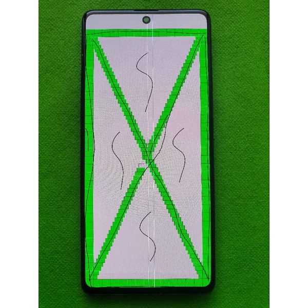 lcd samsung a71 ori copotan amoled minus