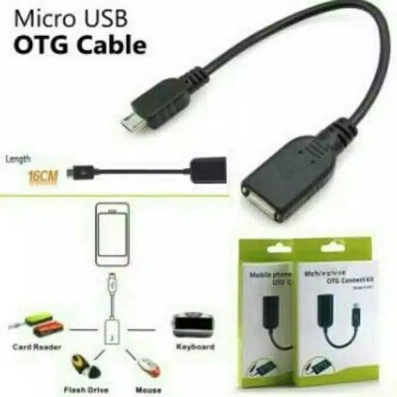 Kabel OTG Konektor USB Mikro OTG Connect Kit S-K07