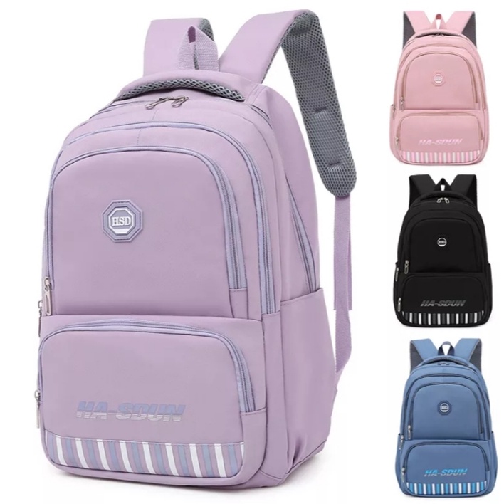 PTM - Tas ransel wanita Korean style HSD- tas sekolah anak perempuan SMP SMA