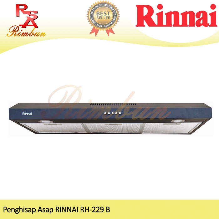 Penghisap Asap Kompor RINNAI RH-229 B Cooker Hood