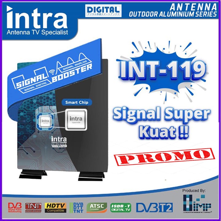 PROMO Antena TV luar &amp; Dalam Intra Int-119 Analog &amp; digital BISA 2TV ORI BERGARANSI RESMI