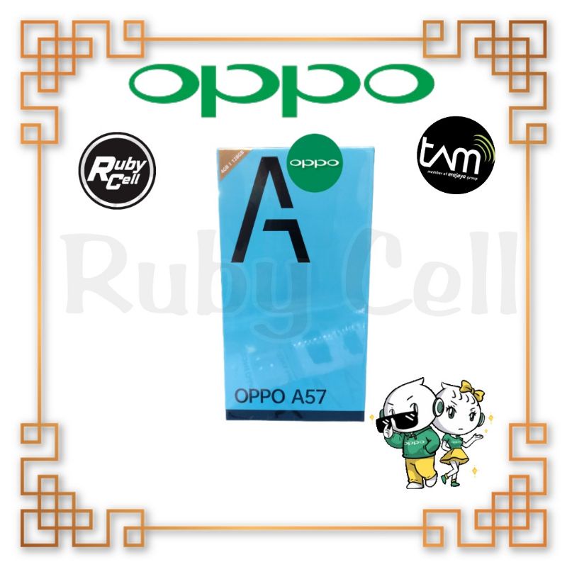 Oppo A57 2022 4+4/128 baru garansi resmi