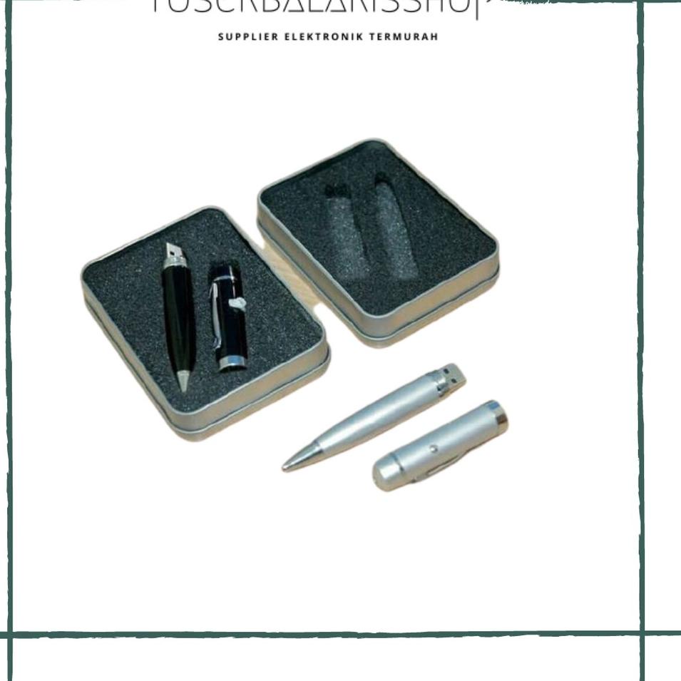 PROMO MURAH FLASHDISK PEN 64GB 3 IN 1 FLASHDISK + LASER + PULPEN ☃ 880