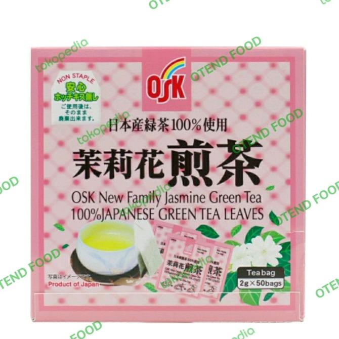 

Teh Hijau Jasmine / OSK TEA / Green Tea Jasmine 50 Sachet