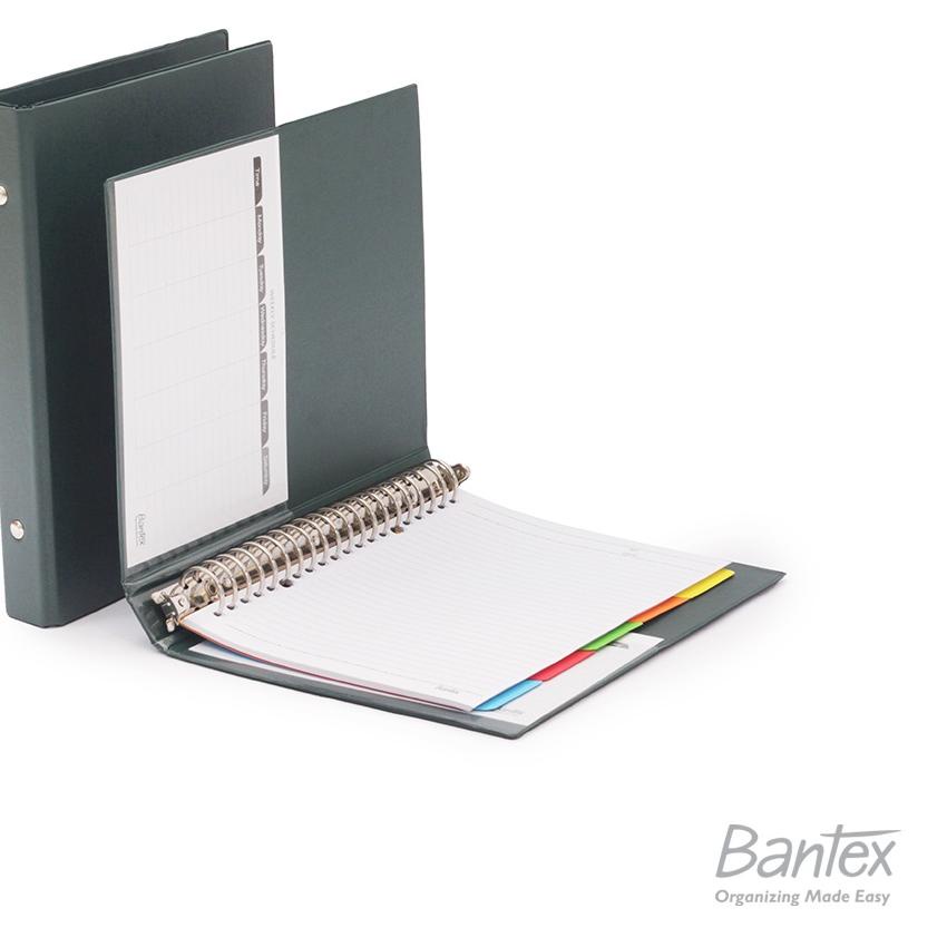 

Harga Bersahabat Bantex Binder Note A5 20 Ring Besi Loose Leaf Multiring Binder Green 1324 04#