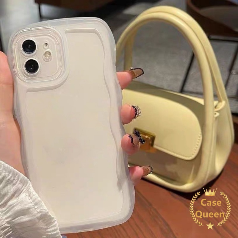 Casing Frame Bergelombang Simple Oppo A95 A96 A17 A12 A17K A57 2022 A15 A16 A74 A5 A9 A54 A3s Reno5 8 7 6 7Z 8Z A16K A5s A12E A7 A55 A76 A16s F9 A53 A15s A1K A16E Soft Military-Sarung Grade