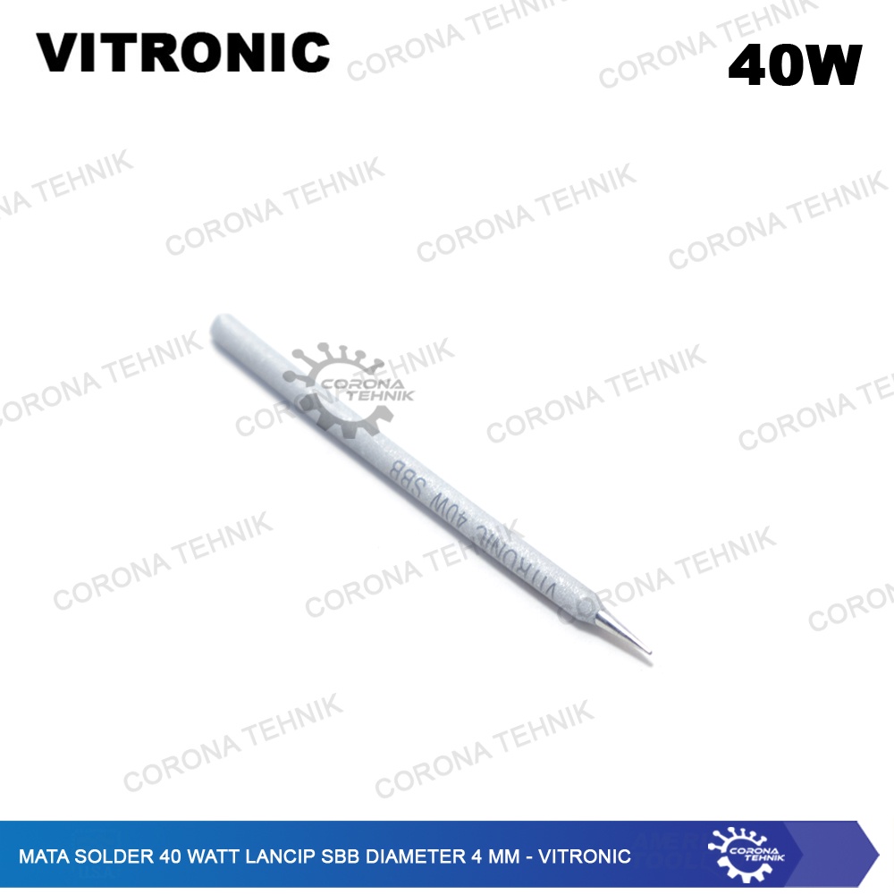 Vitronic - Mata Solder 40 Watt Lancip SBB Diameter 4 mm