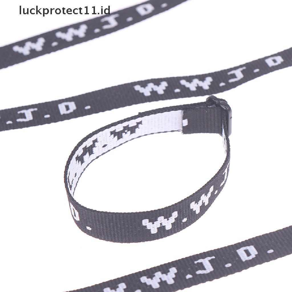 /Fashion Hot// Fashion// 4pcs Gelang WWJD Gelang Religi Gelang Alkitab Apa Yang Akan Yesus Lakukan.