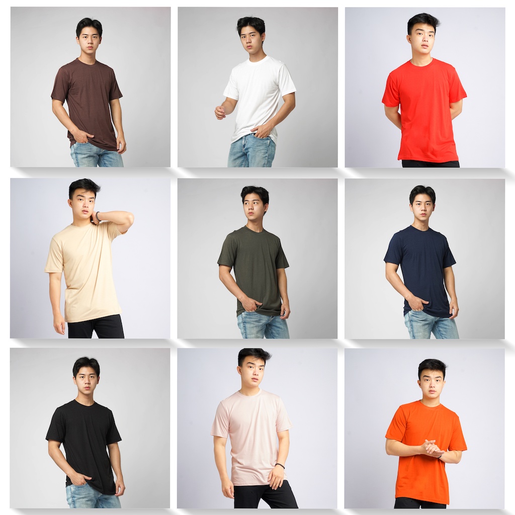 Kaos Katun Bambu Premium 30s S-XXL