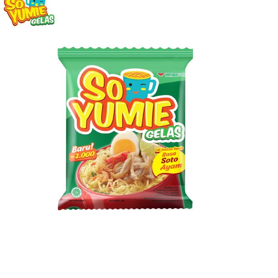 

[KODE PRODUK 6V6VD9080] So Yumie Gelas Soto Ayam (x10)