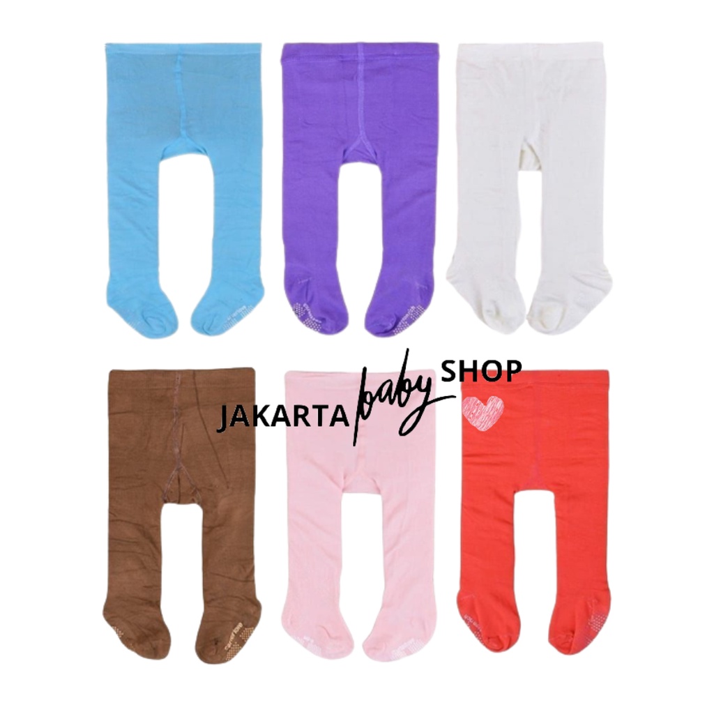 LEGGING BAYI 6-12 BULAN POLOS SATUAN / CELANA LEGGING BAYI CARTERLOVE 386100