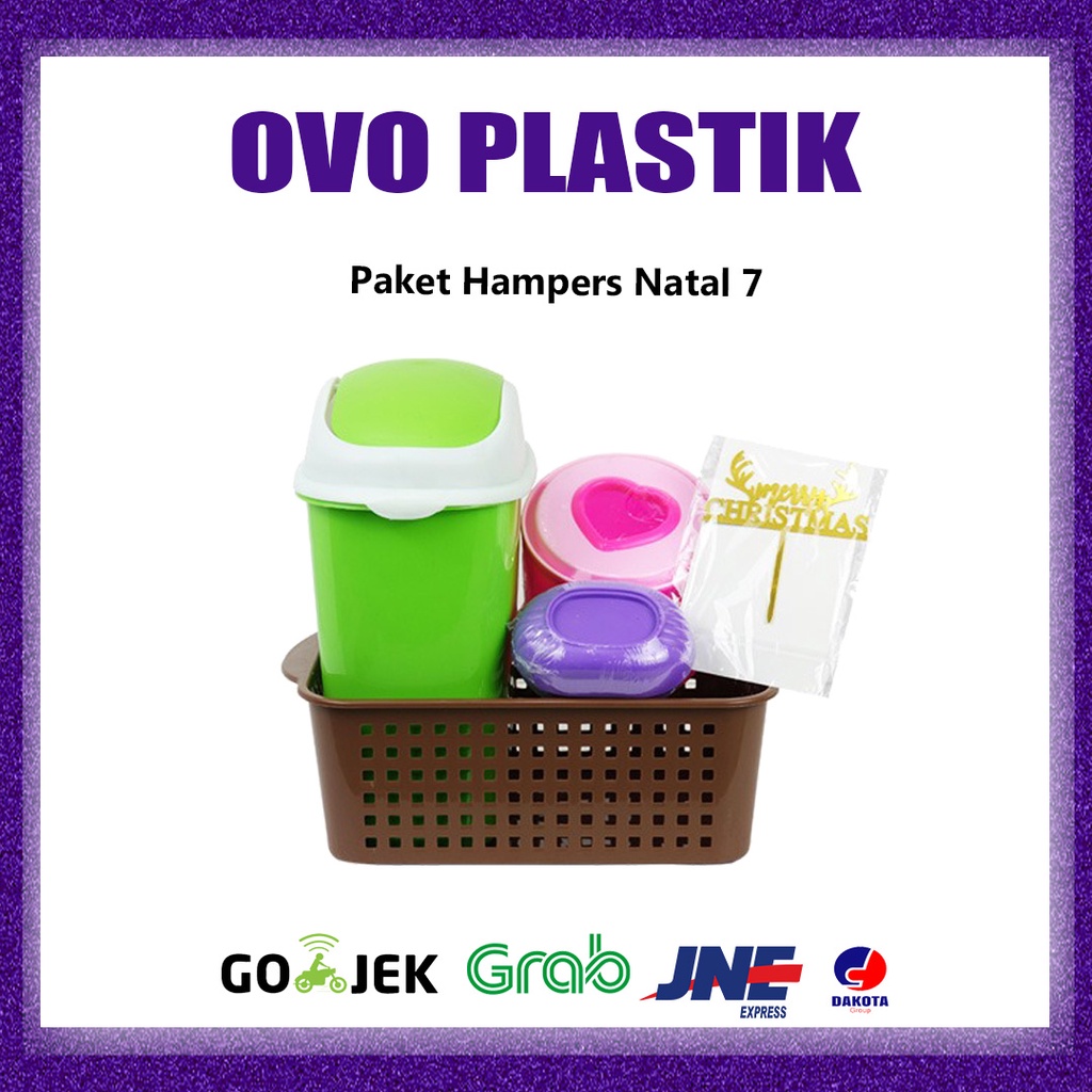 

Paket Natal 7 - Hampers Natal - Kado Natal - Hampers Perlengkapan Rumah Tangga