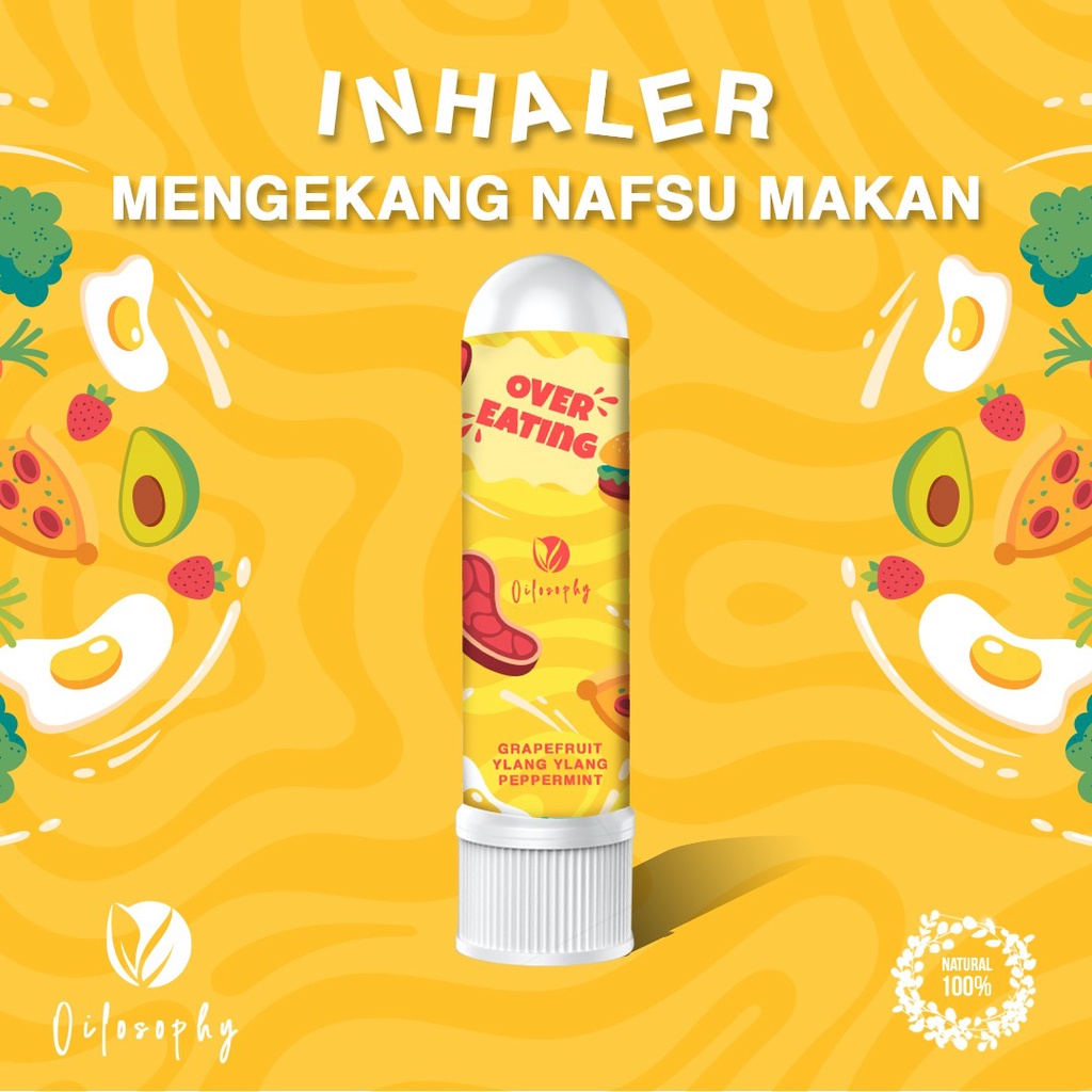 Inhaler Over Eating - Alat Terapi Diet - Penurun Napsu Makan Untuk Diet - Penurun BB Ampuh Cepat - Obat Diyet Ampuh Original - Alat Kurusin Badan Tanpa Olahraga - Penahan Nafsu Makan - Inheler Anti Lapar - Terapi Penahan Lapar - Pelansing Badan Herbal Ori