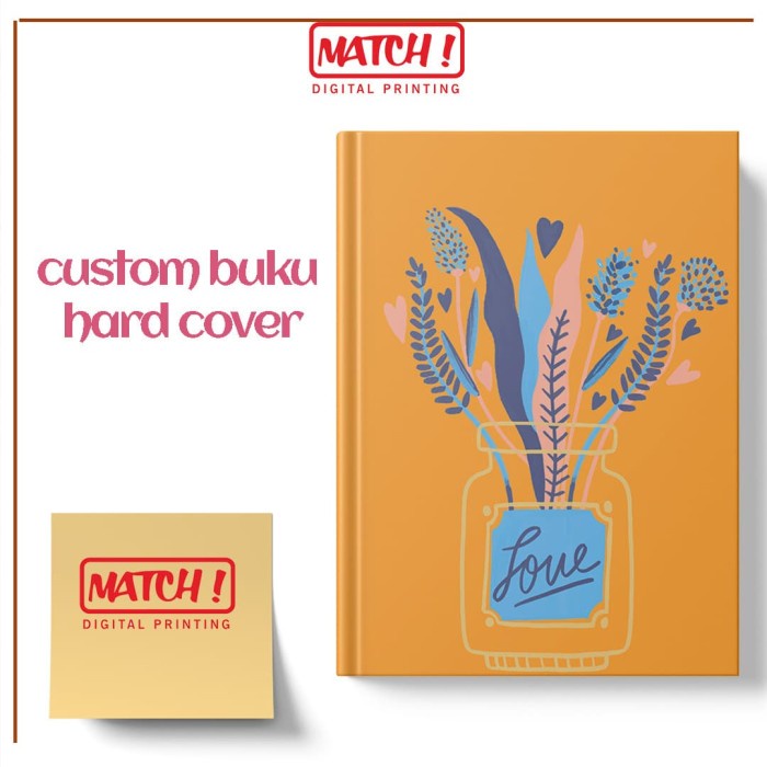 

Pad Custom Notebook, Journal Book, Buku Agenda