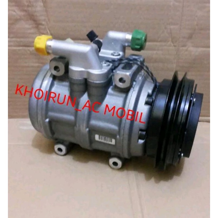 Compressor Compresor Kompresor Ac Mobil Isuzu Elf, Toyoda, Lengkap Tinggal Pasang , Merk : Denso Asl