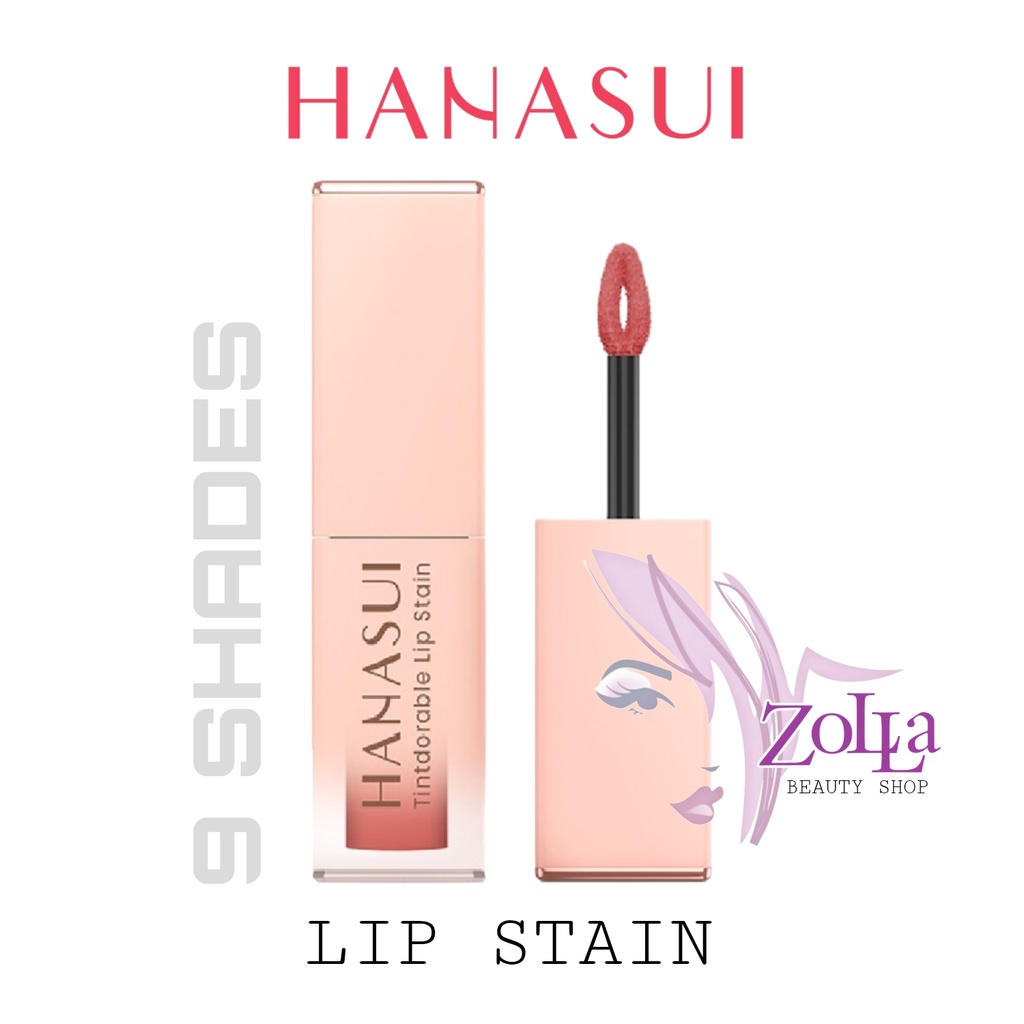 HANASUI TINTDORABLE LIP STAIN - BPOM - LIP TINT HANASUI MURAH