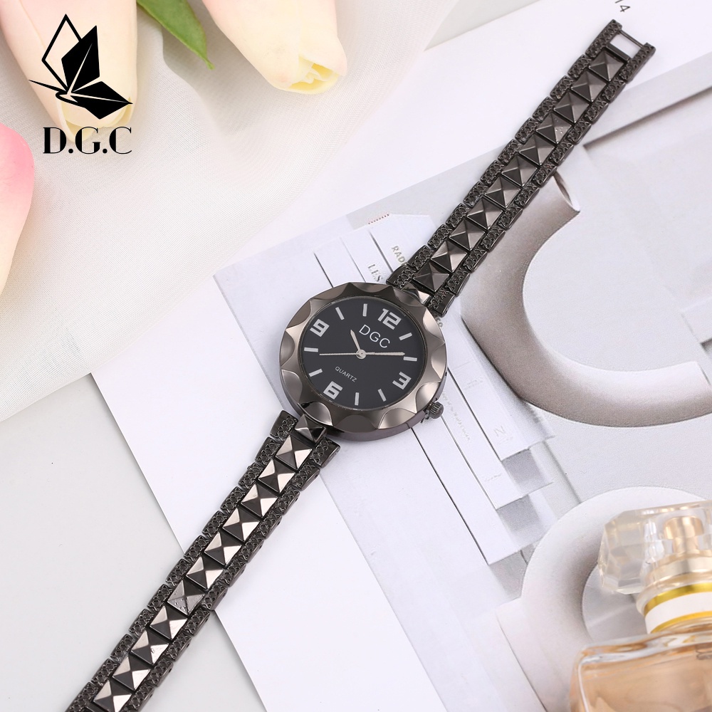 ✨D.G.C✨Jam Tangan Wanita Rantai Jam Tangan Korea Murah Cewek Magnet Analog Fashion W249